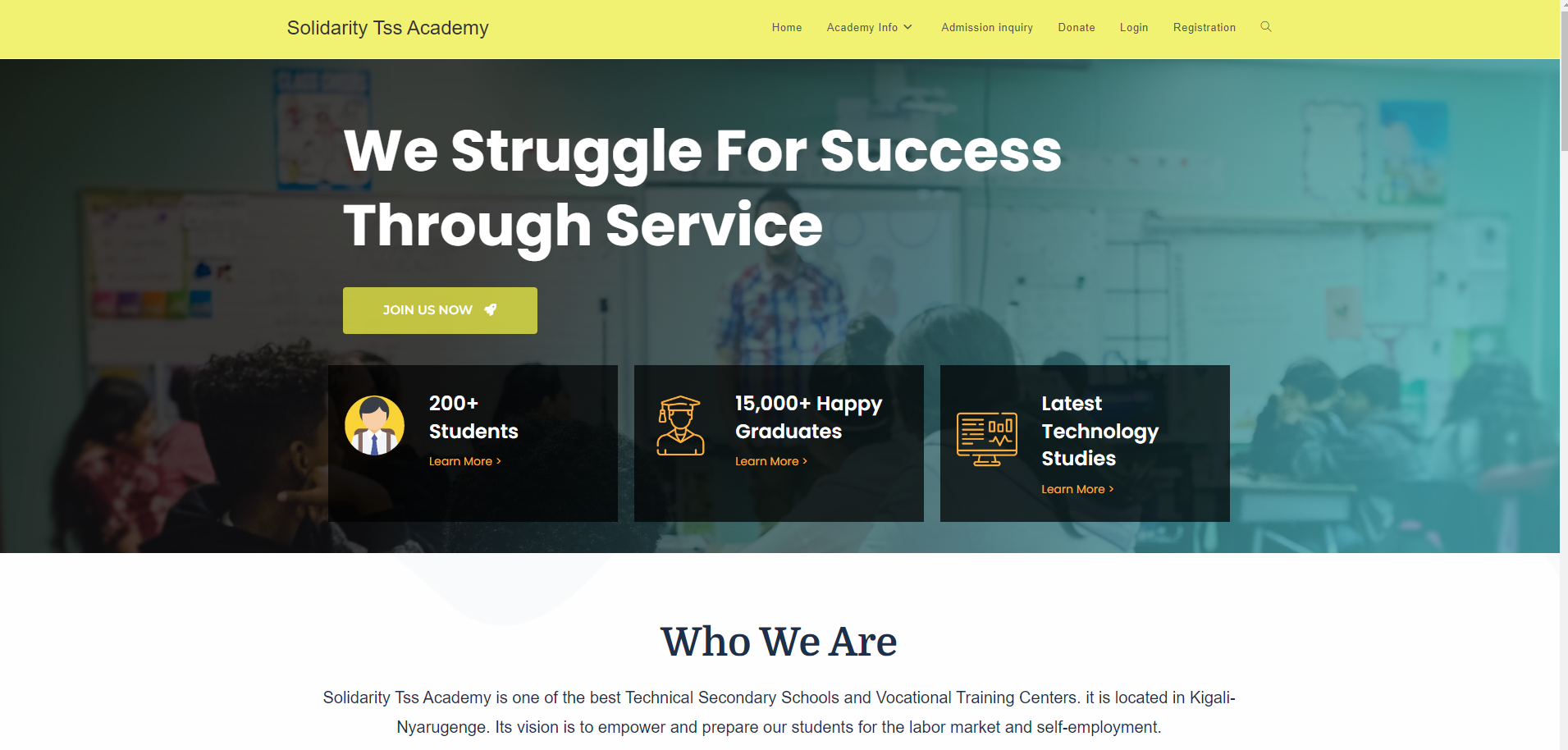 Case Study: How ICTHubs Transformed Solidarity TSS Academy with Advanced Technology Solutions